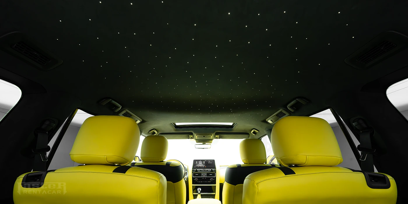 Patrol QX80 Green Hawk Interior